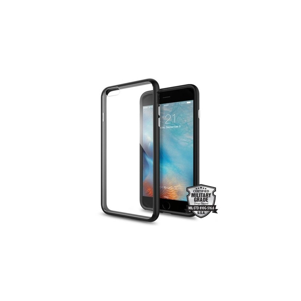 Spigen Ultra Hybrid хибриден кейс с най-висока степен на защита за iPhone 6/6s Plus (5.5), Black
