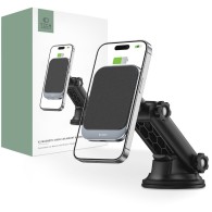 Стойка за кола и зарядно Tech-Protect MM15W-V2, Magnetic Wireless Magsafe Dashboard, 15W, Черен