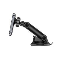 Стойка за кола и зарядно Tech-Protect MM15W-V2, Magnetic Wireless Magsafe Dashboard, 15W, Черен