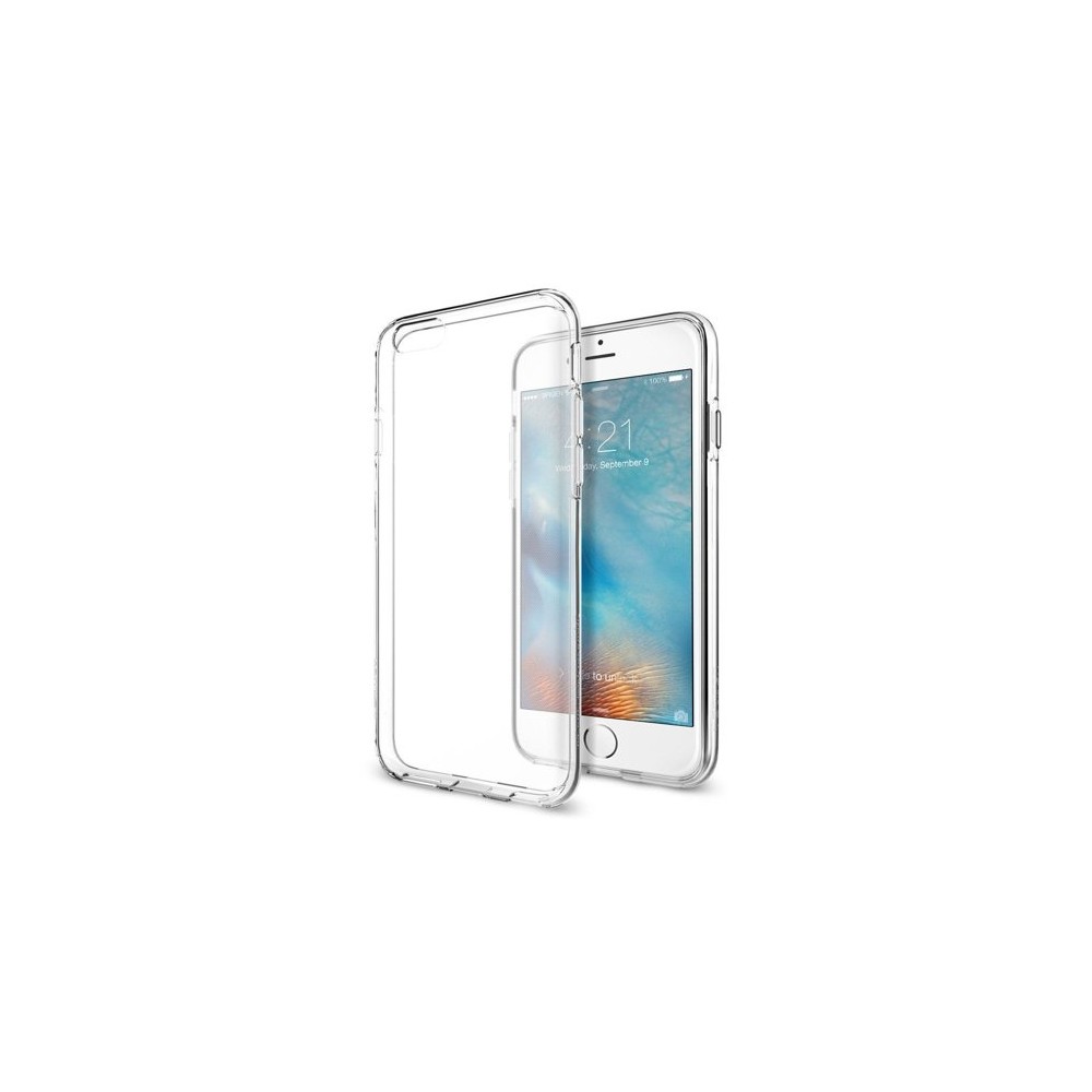 Spigen Liquid Crystal тънък силиконов (TPU) калъф за iPhone 6/6s (4.7), Crystal Clear