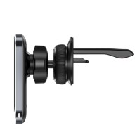 Стойка за кола и зарядно Tech-Protect MM15W-V2, Magnetic Wireless Magsafe Airvent, 15W, Черен