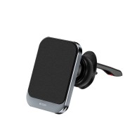Стойка за кола и зарядно Tech-Protect MM15W-V2, Magnetic Wireless Magsafe Airvent, 15W, Черен