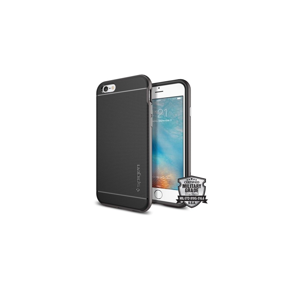 Spigen Neo Hybrid хибриден кейс с най-висока степен на защита за iPhone 6/6s (4.7), Gunmetal