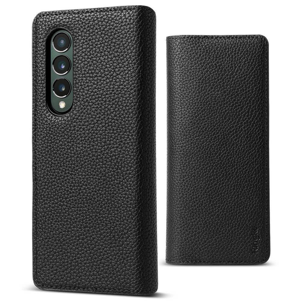Калъф Ringke Folio Signature Flip Leather Standartd За Samsung Galaxy Z Fold 3, Black