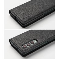 Калъф Ringke Folio Signature EZ Strap Flip Leather За Samsung Galaxy Z Fold 3, Black