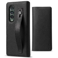 Калъф Ringke Folio Signature EZ Strap Flip Leather За Samsung Galaxy Z Fold 3, Black