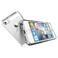 Spigen Ultra Hybrid хибриден кейс с най-висока степен на защита за iPhone 5s/SE, Crystal Clear