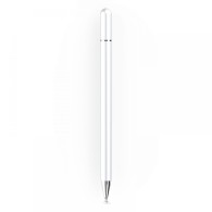 Писалка Tech-Protect Stylus Pen Capacitive Edition, Magnetic за таблет и телефон, White/ Silver