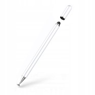 Писалка Tech-Protect Stylus Pen Capacitive Edition, Magnetic за таблет и телефон, White/ Silver