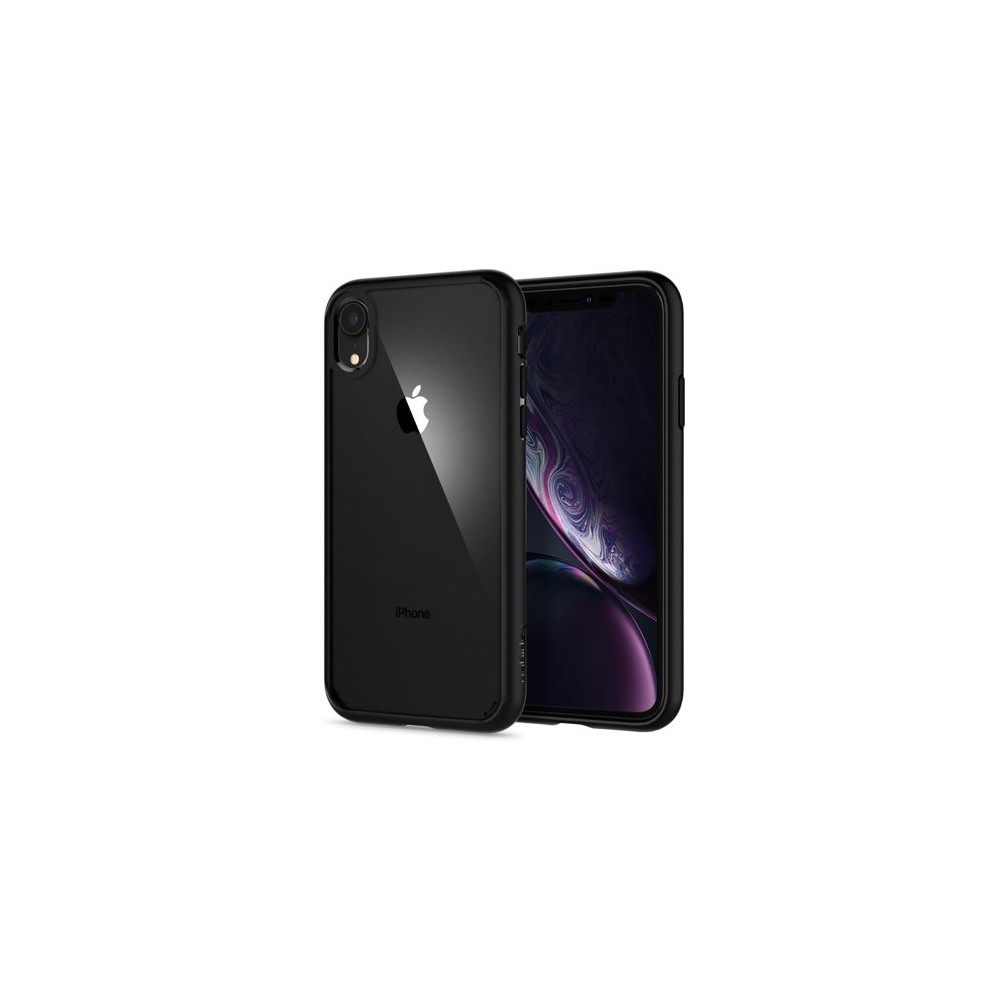 Spigen Ultra Hybrid хибриден кейс с най-висока степен на защита за iPhone XR, Matte Black