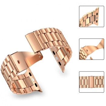 Каишка TECH-PROTECT STAINLESS за APPLE WATCH 4/5/6/7/SE (42/44/45 MM), Rose gold
