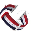 Каишка TECH-PROTECT WELLING за APPLE WATCH 4/5/6/7/SE (42/44/45 MM) Navy/Red