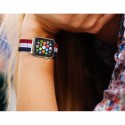 Каишка TECH-PROTECT WELLING за APPLE WATCH 4/5/6/7/SE (42/44/45 MM) Navy/Red