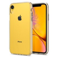 Spigen Liquid Crystal тънък силиконов (TPU) калъф за iPhone XR, Crystal Clear