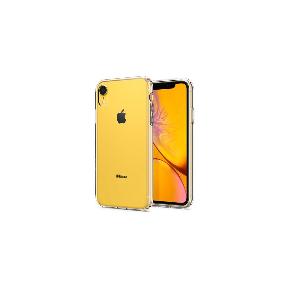 Spigen Liquid Crystal тънък силиконов (TPU) калъф за iPhone XR, Crystal Clear