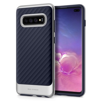 Spigen Neo Hybrid Samsung Galaxy S10+ Plus, Arctic Silver