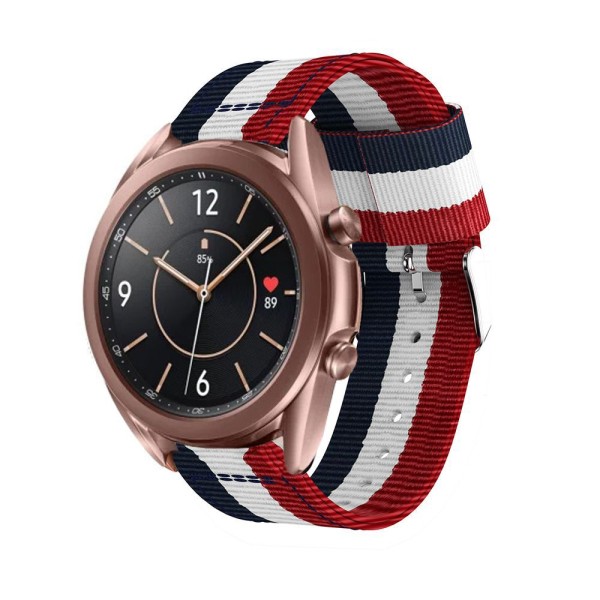 Каишка TECH-PROTECT WELLING за SAMSUNG GALAXY WATCH 3 45MM, Navy/Red