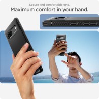 Калъф Spigen Rugged Armor За Google Pixel 7A, Matte Black