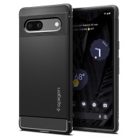 Калъф Spigen Rugged Armor За Google Pixel 7A, Matte Black