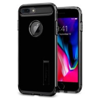 Spigen Slim Armor хибриден кейс с най-висока степен на защита за iPhone 7/8 Plus, Black