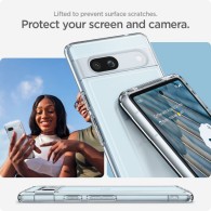 Калъф Spigen Ultra Hybrid За Google Pixel 7A, Crystal Clear
