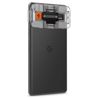 Стъклен Протектор за камера Spigen Optik.TR ”Ez Fit” 2-Pack за Google Pixel 7A, Black