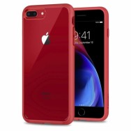 Spigen Ultra Hybrid 2 хибриден кейс с най-висока степен на защита за iPhone 7/8 Plus, Red