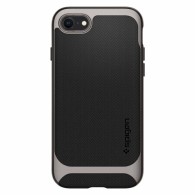 Spigen Neo Hybrid Herringbone хибриден кейс с най-висока степен на защита за iPhone 7/8, Gunmetal