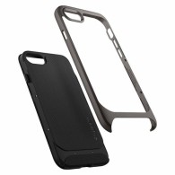 Spigen Neo Hybrid Herringbone хибриден кейс с най-висока степен на защита за iPhone 7/8, Gunmetal