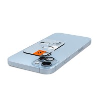 Стъклен Протектор за камера Spigen Optik.TR ”Ez Fit” 2-Pack за iPhone 14 / 14 Plus, Blue