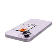Стъклен Протектор за камера Spigen Optik.TR ”Ez Fit” 2-Pack за iPhone 14 / 14 Plus, Purple