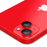 Стъклен Протектор за камера Spigen Optik.TR ”Ez Fit” 2-Pack за iPhone 14 / 14 Plus, Red