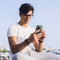 Стъклен Протектор за камера Spigen Optik.TR ”Ez Fit” 2-Pack за iPhone 14 Pro / 14 Pro Max, Black