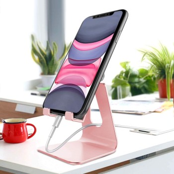 Поставка TECH-PROTECT Z4A UNIVERSAL STAND HOLDER SMARTPHONE, Rose gold