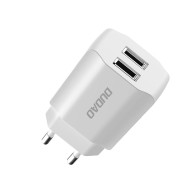 Адаптер Dudao Premium A2EU 2x USB /  5V/ 2.4A, Бял