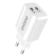 Адаптер Dudao Premium A2EU 2x USB /  5V/ 2.4A, Бял