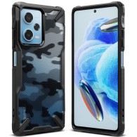 Калъф Ringke Fusion X За Xiaomi Redmi Note 12 Pro 5G / Poco X5 Pro 5G, Camo Black