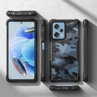 Калъф Ringke Fusion X За Xiaomi Redmi Note 12 Pro 5G / Poco X5 Pro 5G, Camo Black
