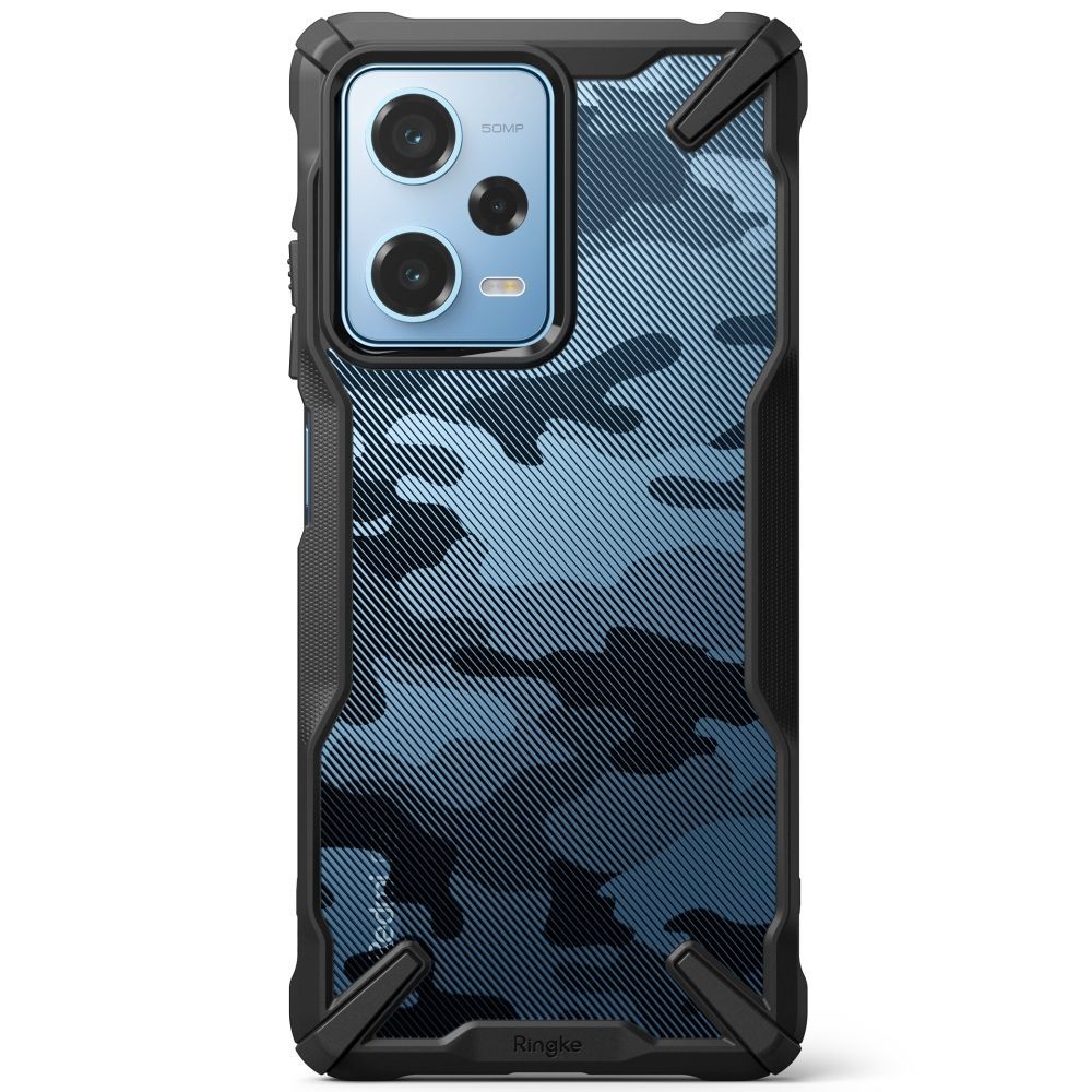 Калъф Ringke Fusion X За Xiaomi Redmi Note 12 Pro 5G / Poco X5 Pro 5G, Camo Black