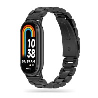 Каишка Tech-Protect Stainless за Xiaomi Smart Band 8 / 8 NFC, Black