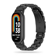 Каишка Tech-Protect Stainless за Xiaomi Smart Band 8 / 8 NFC, Black