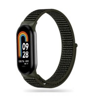 Каишка Tech-Protect Nylon за Xiaomi Smart Band 8 / 8 NFC, Army Green