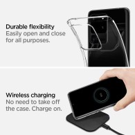 Spigen Liquid Crystal Samsung Galaxy S20 Ultra, Crystal Clear