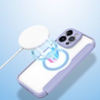 Калъф Dux Ducis Skin X Pro MagSafe Flip за iPhone 14 Pro, Purple