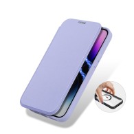 Калъф Dux Ducis Skin X Pro MagSafe Flip за iPhone 14 Pro, Purple