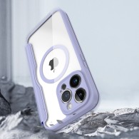 Калъф Dux Ducis Skin X Pro MagSafe Flip за iPhone 14 Pro, Purple