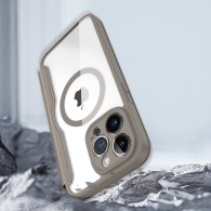 Калъф Dux Ducis Skin X Pro MagSafe Flip за iPhone 14 Pro, Beige