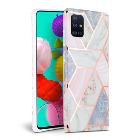 Калъф TECH-PROTECT MARBLE за SAMSUNG GALAXY A71, Розов