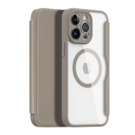 Калъф Dux Ducis Skin X Pro MagSafe Flip за iPhone 14 Plus, Beige