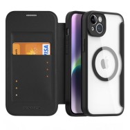 Калъф Dux Ducis Skin X Pro MagSafe Flip за iPhone 14 Plus, Black